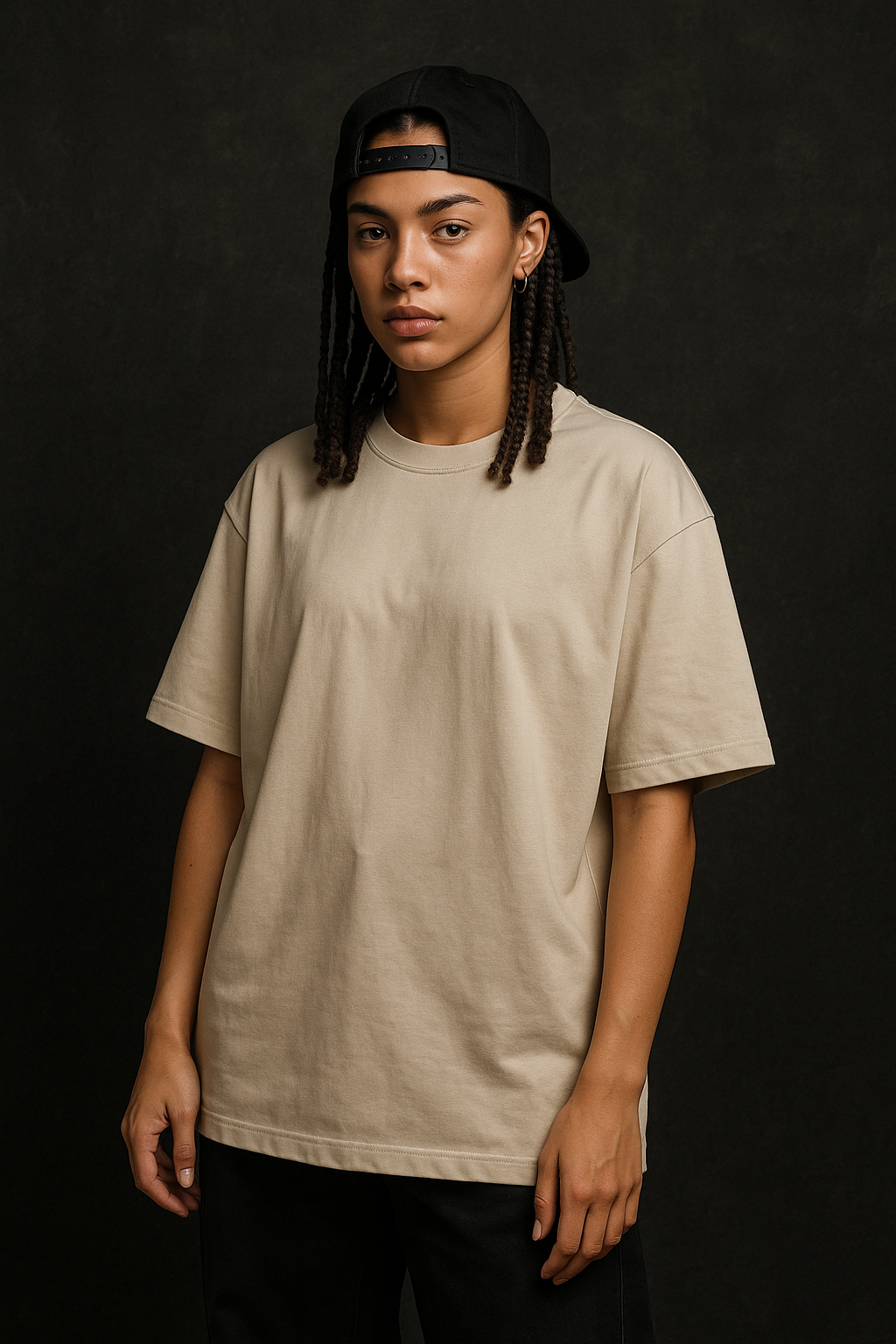 Playera 320 Gramos Crema 1