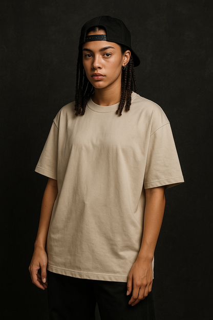 Playera 320 Gramos Crema 1
