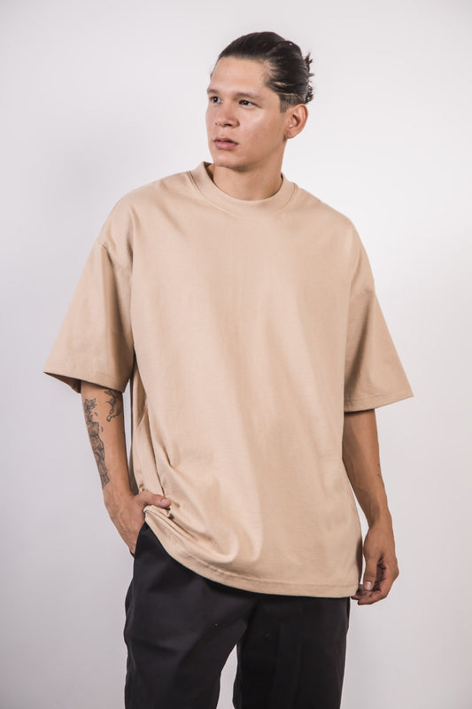 Playera 260 Gramos ¨KHAKI¨